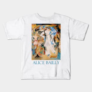 Marval at the Van Dongen Masked Ball by Alice Bailly Kids T-Shirt